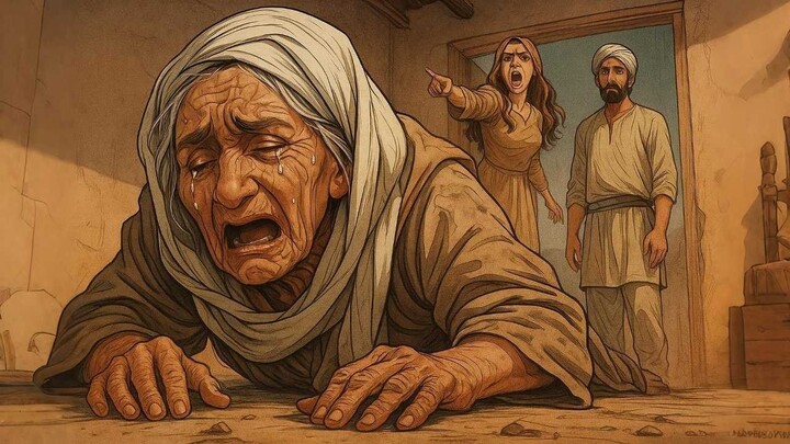 ظنت أنها إختارت لإبنها زوجة صالحةطلعت أفعى وطردتها من الببت الله يمهل ولا يهمل ق