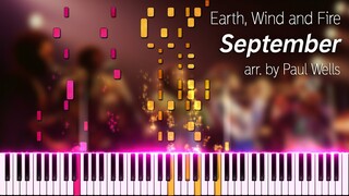 Earth, Wind and Fire - September (arr. by Paul Wells) w/ sheet music