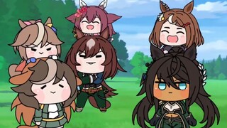 [Uma Musume: Animasi Pretty Derby Tanuki] Pendukung Tsurumaru