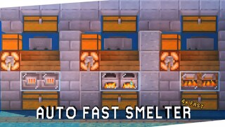 Cara Membuat Auto Fast Furnace - Minecraft Indonesia