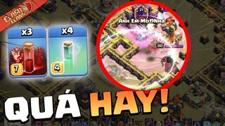 Skelly Donut Lalo Cực Khét Clan Nhật Bản - TH14 Attack Clash of clans | Akari Gaming