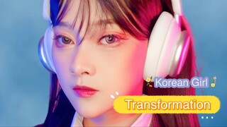 Korean Girl Transformation ✨