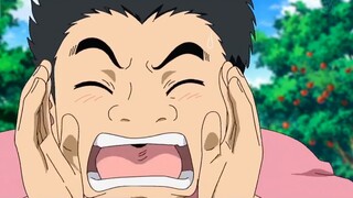 There is an apple with a human face. The more frightened it is, the higher its value will be.