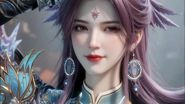 Appreciation of HD Wallpapers of the beautiful Si Granny Si Youyou in The Legend of the Shepherd God