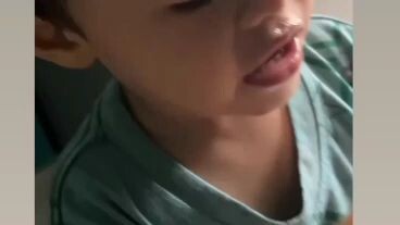 boz kecil minum obat