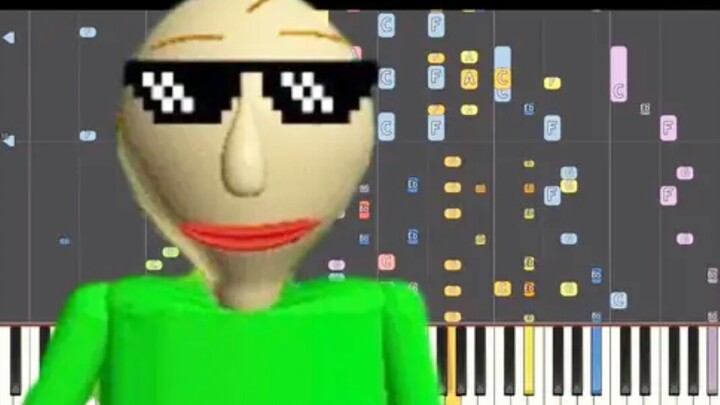 Baldi background music - piano version