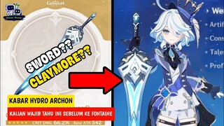 KABAR TENTANG HYDRO ARCHON DAN REGION FONTAINE.... (ENG SUB/DUB)