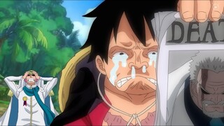 REAKSI LUFFY KETIKA TAU KAKEKNYA GARP MATI!!?🥲