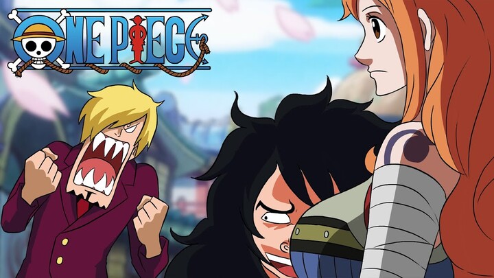 ONE PIECE ANIMATION if Adult Momonosuke Hugs Nami | Fan Made Animation 2022