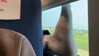 The White Socks Guy on the Train: "Scenery Along the Way"