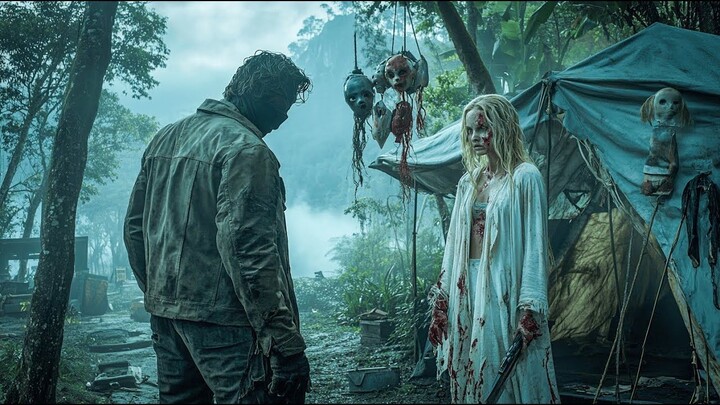 Full Best Horror Movie - They escape from the deadly island - Island of the Doll
