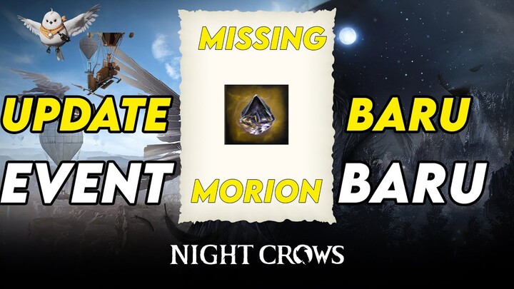 BANYAK UPDATE BARU TAPI , MARION TAK ADAAA ! ! ! - NIGHT CROWS NFT/P2E