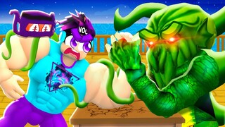 How A Noob DESTROYED The Kraken Boss in Arm Wrestle Simulator!