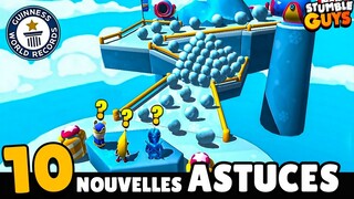 10 ASTUCES et NOUVEAUX RACCOURCIS sur ces MAPS Stumble Guys ( Tricks & Tips )