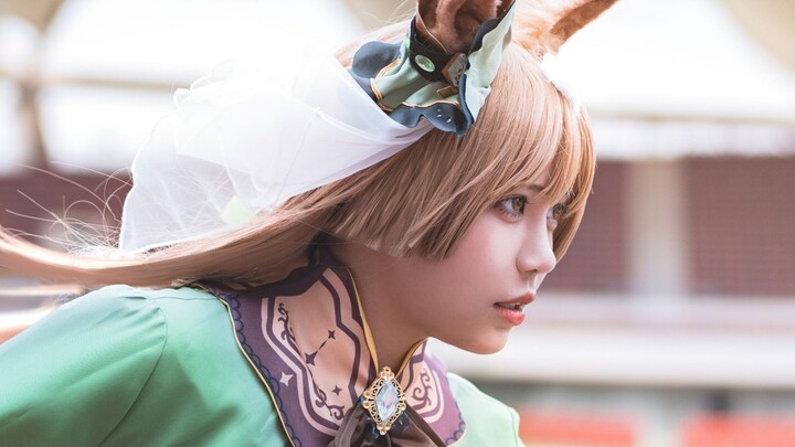 [สู้เพื่อฝัน ม้าสาวเดอร์บี้]うまぴょい伝説马erjumping legend[Satomi Hikari cos]