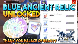 FINALLY CREATED A BLUE ANCIENT RELIC THANKS TO BRAGI'S PRESENT - RAGNAROK MOBILE SEA