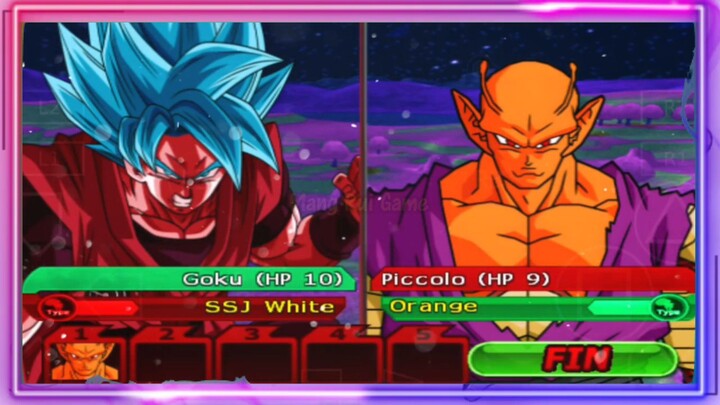 GOKU X LOGO SSJ BLUE KAIOKEN VS PICCOLO ORANGE - DB MOD ANDROID GAMEPLAY