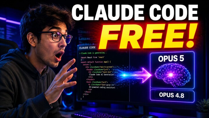 Claude Code FREE & UNLIMITED with Opus 4.8 + Opus 5 (Agent Router) | Claude Code Get $125 Credit