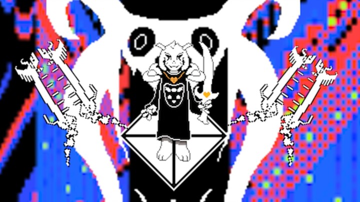 [MAD·AMV] Fighting with Asriel in Undertale