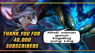 May narinig akong "Hindi naman ganun kagaling yung Ling"