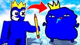 Rainbow Friends BECOMES What He Draws In Roblox!