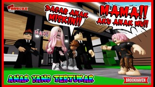 Anak Pembantu Miskin dan Anak Kaya Yang Tertukar [1] Feat @MOOMOO  di BrookHaven RolePlay Roblox