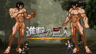 [Mugen] Eren Yeager vs Eren Yeager | Đại chiến Titan |[1080P][60 khung hình]