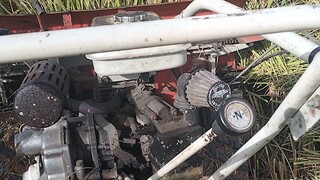 เครื่องเกี่ยวข้าวแบบวางราย