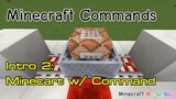 Minecraft Commands [Thai] เริ่มต้น: วิธีเอาและใช้ Minecart with Command Block [1.7.2/1.8]