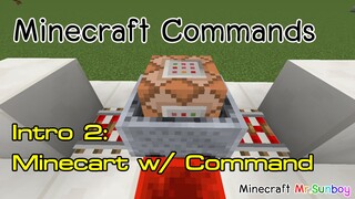 Minecraft Commands [Thai] เริ่มต้น: วิธีเอาและใช้ Minecart with Command Block [1.7.2/1.8]