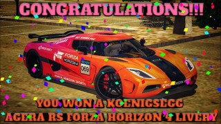 Car Parking Multiplayer | Winner of (Koenigsegg Agera RS Forza Horizon 4) | Congrats!