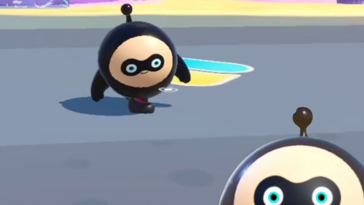The Eggies walking the crab walk are totally wild