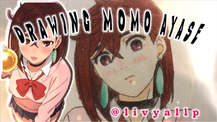 Drawing Momo Ayase Dandadan