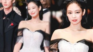 JENNIE dự thảm đỏ Cannes cùng đoàn làm phim Idol