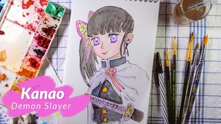 Demon Slayer | Kanao | Watercolor