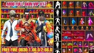 HƯỚNG DẪN MOD SKIN FREE FIRE OB30 V17 VIP  - MOD SKIN QUẦN ÁO ,  MOD SKIN SÚNG , PET , BOM KEO🇻🇳