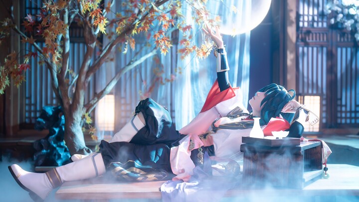 Liyue menjulang jauh di antara awan, dewa Wangshu melindungi sepanjang hidup, ribuan lampu menyinari