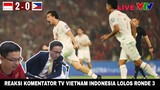 🔴Reaksi Komentator TV Vietnam Full Highlight Indonesia vs Filipina