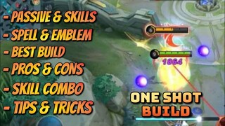 MOBILE LEGENDS GUINEVERE TUTORIAL FOR BEGINNERS COMPLETE GUIDE 2022 | TOP GLOBAL | EMBLEM SETUP