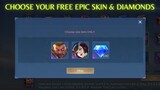 EVENT! FREE EPIC GUARANTEED EVENT AND 100 REFUNDED DIAMONDS MOBILE LEGENDS || MLBB