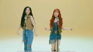 UNIS Elisia and Bang Yunha singing Texas Hold 'Em by Beyoncé.   #elisia #bangyunha #unis #U&iS