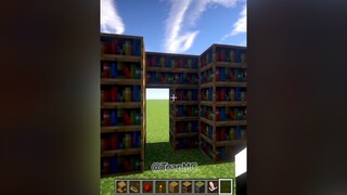 Hướng dẫn kích hoạt cửa bằng kệ để sách minecraft mcpc mcpe fyp xuhuong toanmc ONhaChoiTet DepChuanTet