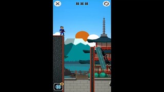 MR BULLET 3D Chapter 2 NINJA CASTLE Level 41-50. 3 Stars Walkthrough