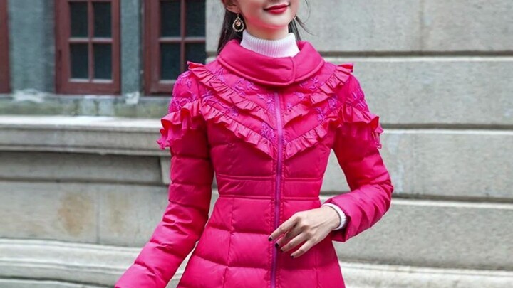 In weather this cold, of course I’ve gotta pick out a padded jacket for my bestie—she’s gonna love i