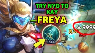 9999 DAMAGE NI FREYA SOBRANG LAKAS!!! | FAST-BUILD SKY PIERCER FREYA BUILD!!