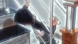 Kid: Fortunately I ran fast, otherwise I would have died.