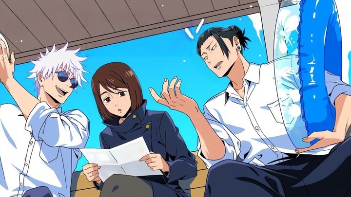 [ Jujutsu Kaisen ] Akutami Gege reveals Goka's appearance before entering technical high school, Goj