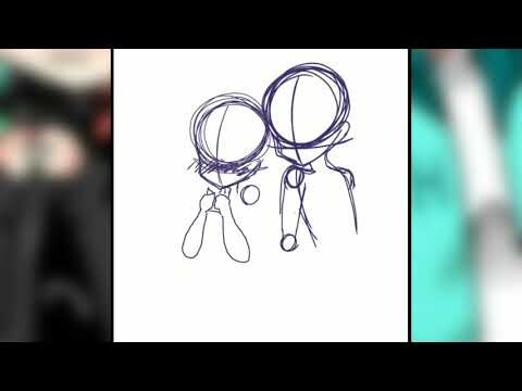 Hid and H speedpaint, ( new closht ) my homework...