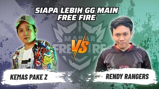 Kemas Pake Z vs Rendy Rangers: Saling Bantai!!! Siapa Lebih Jago? | Mabar Free Fire Match 9 #short