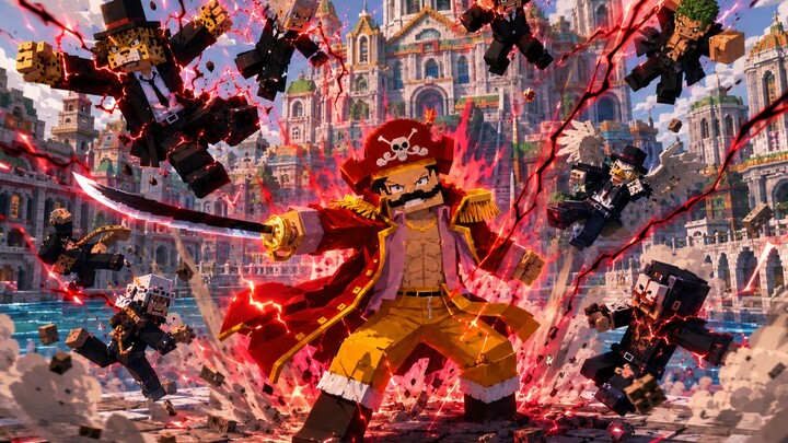 Minecraft One Piece Musou in 100 Days: Recruit Roger to Join the Crew and Claim the Blade of the War